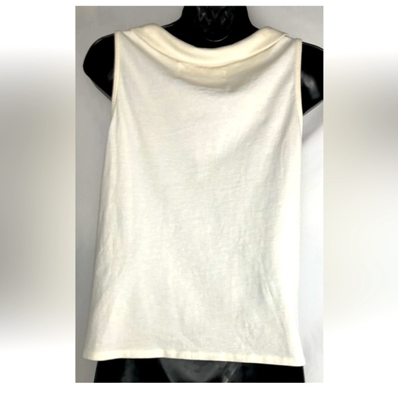 Anthropologie Womens White Sz Small Biloxi Tie Front Top Button Up New With Tags - Picture 2 of 9